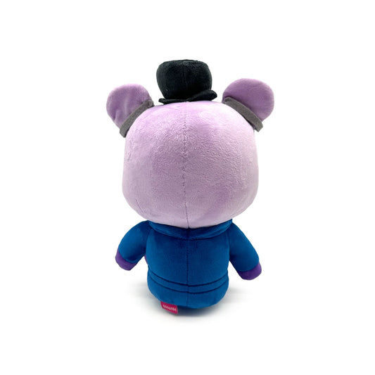 FNAF Ruined Helpi 9 Inch Plush inspired design featuring collectible Five Nights at Freddy’s character plush aesthetic damaged security mascot styling eerie horror game theme soft detailed craftsmanship spooky survival horror collectible and display presentation back