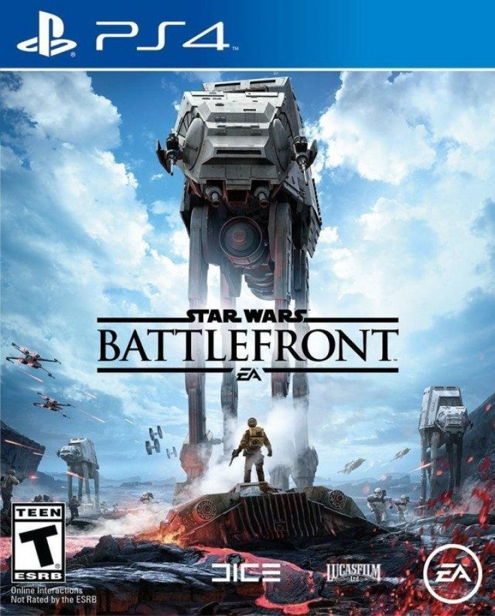 Star Wars: Battlefront cover art for PlayStation 4 (PS4) video game
