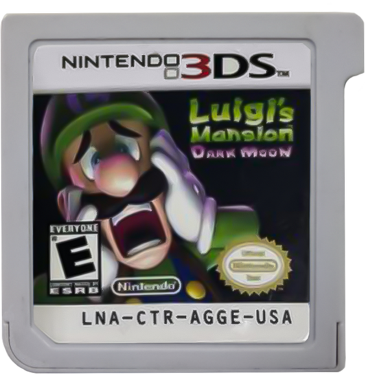 Luigi's Mansion: Dark Moon cartridge for Nintendo 3DS (3DS) video game