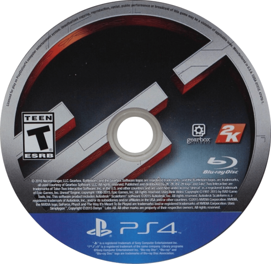 Battleborn retro PS4 video game Battleborn hero shooter multiplayer online battle arena sci fi first person action team based combat console release disc
