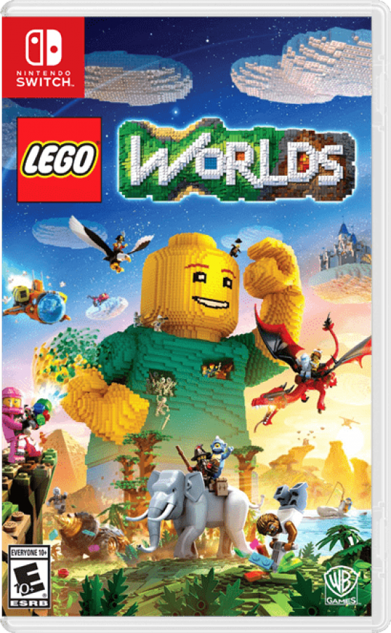 LEGO Worlds cover art for Nintendo Switch (NS) video game
