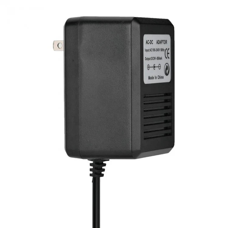 XYAB brand 3-in-1 power adapter compatible with Sega Genesis, Nintendo NES, and Super Nintendo SNES consoles providing reliable AC power