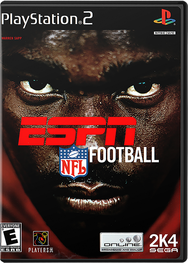 ESPN NFL Football cover art for PlayStation 2 (PS2) video game