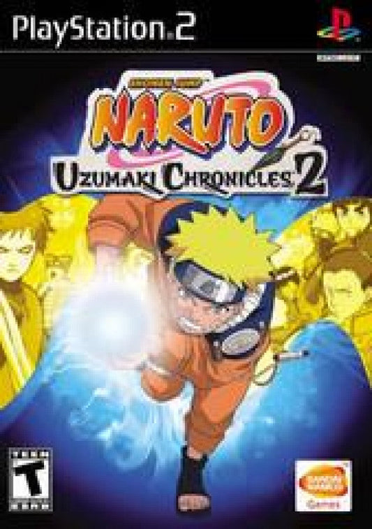 Naruto Uzumaki Chronicles 2 cover art for PlayStation 2 (PS2) video game