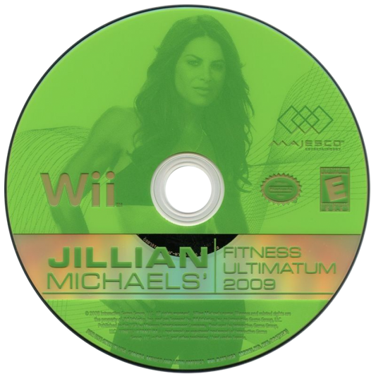 Jillian Michaels' Fitness Ultimatum 2009 – Nintendo Wii (Wii) fitness workout simulation video game disc