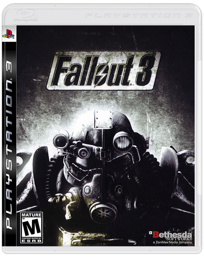 Fallout 3 cover art for PlayStation 3 (PS3) video game