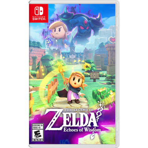 The Legend of Zelda: Echoes of Wisdom – Nintendo Switch (NS) cover art for video game for NS