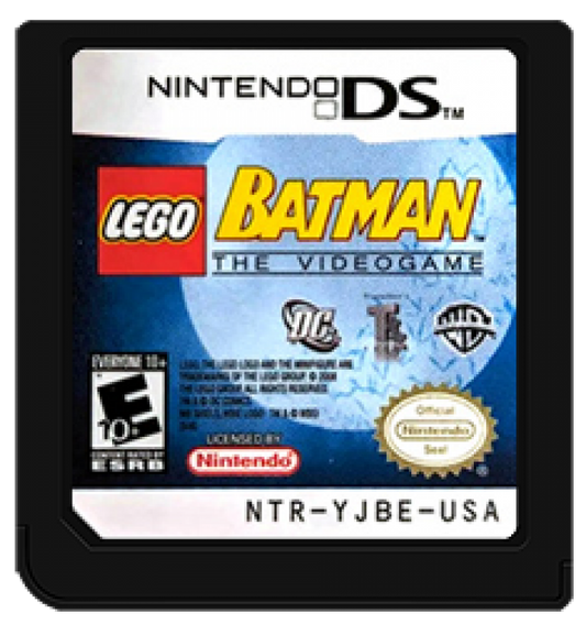 LEGO Batman: The Videogame cartridge for Nintendo DS (DS) superhero action adventure video game