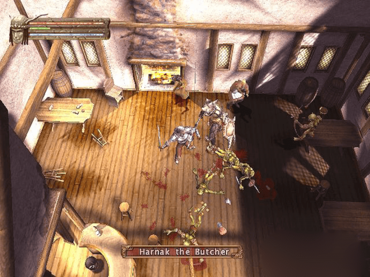 Baldur's Gate: Dark Alliance 2 gameplay art for Xbox (XBOX) video game