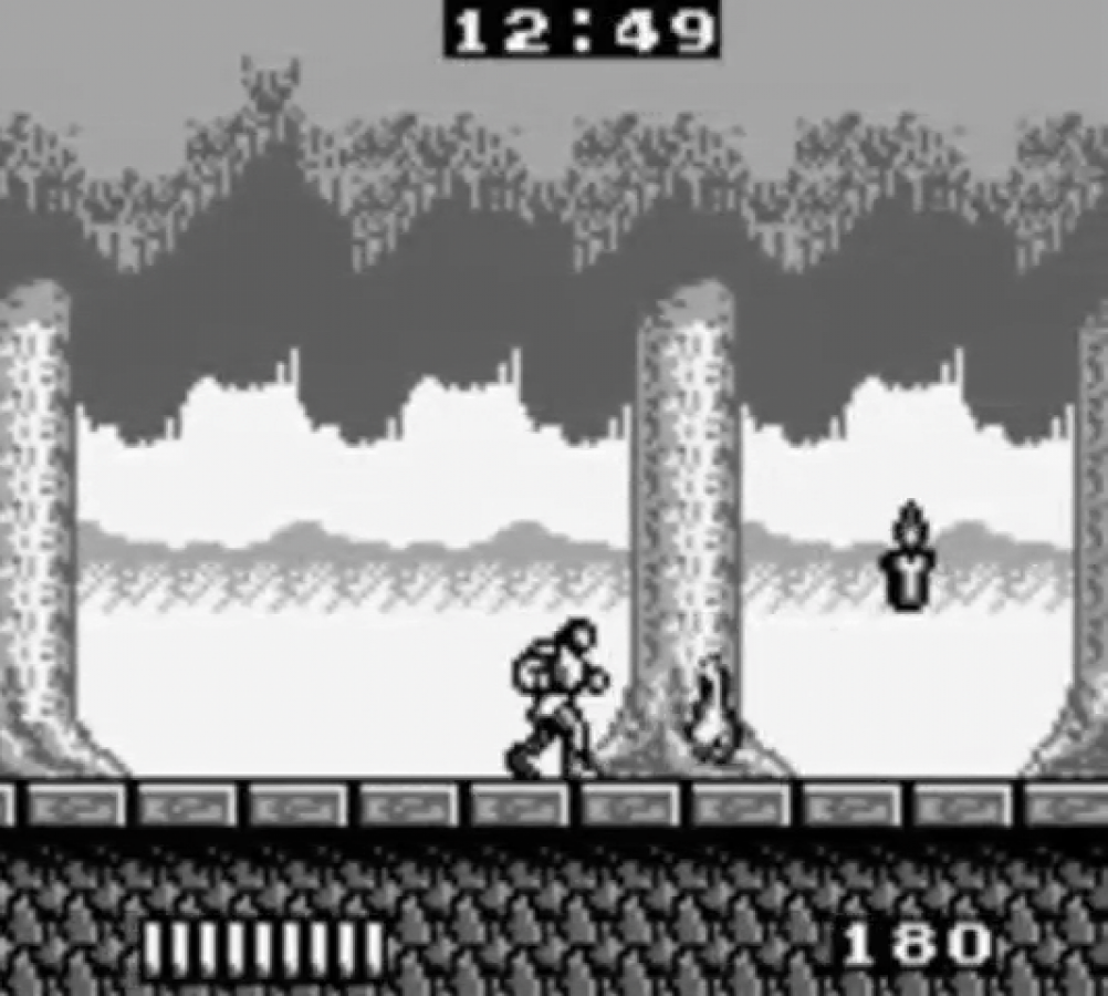 Castlevania Adventure gameplay for Nintendo Game Boy