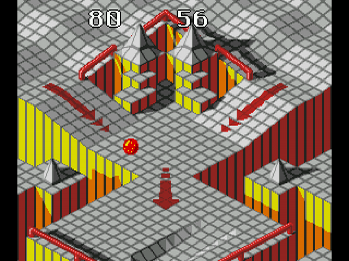 Marble Madness gameplay for Sega Genesis (GEN) video game