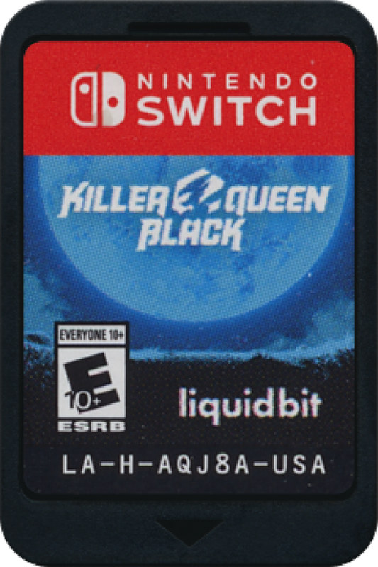 Killer Queen Black cartridge for Nintendo Switch NS video game