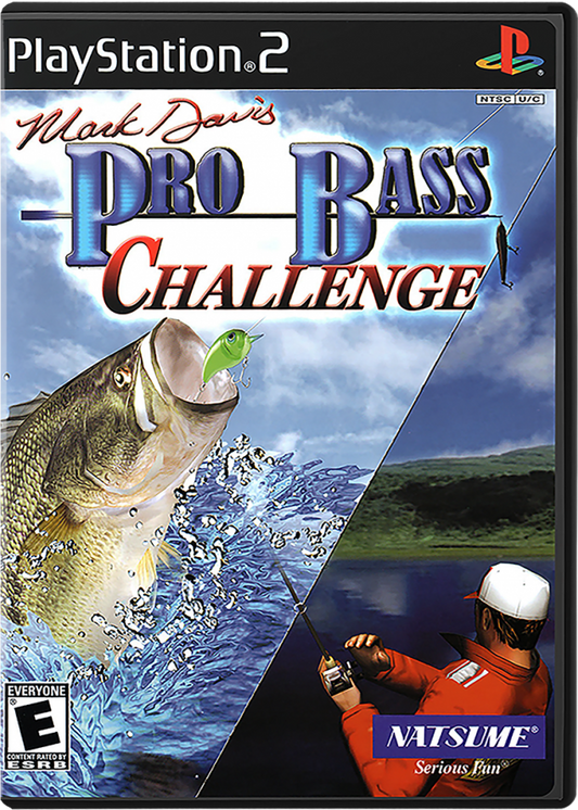 Mark Davis Pro Bass Challenge cover art for PlayStation 2 (PS2) video game