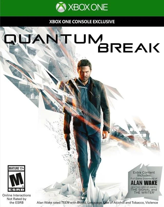 Quantum Break cover art for Xbox One (XONE) video game