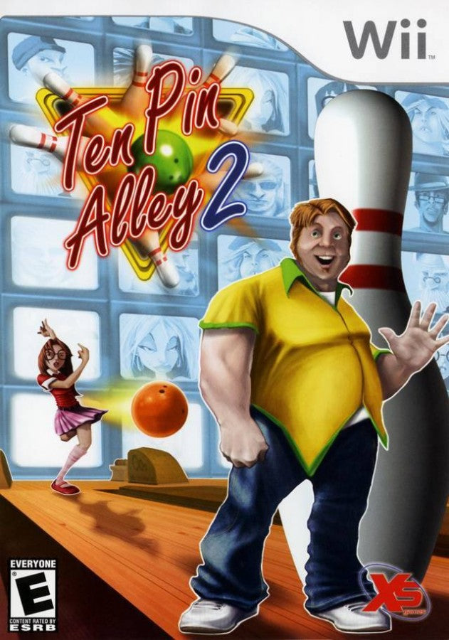 Ten Pin Alley 2 cover art for Nintendo Wii (Wii) video game