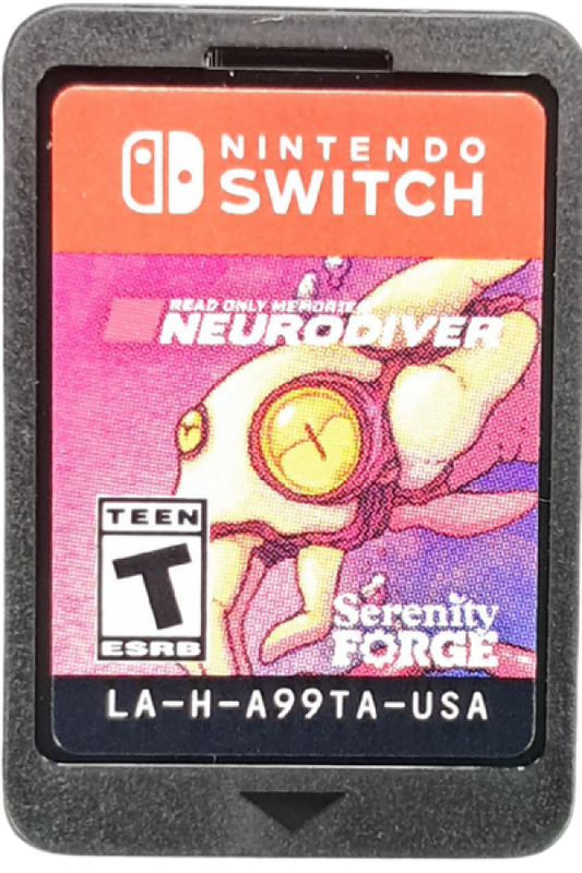 Read Only Memories Neurodiver Nintendo Switch for video game enthusiasts featuring narrative adventure gameplay cyberpunk storytelling futuristic investigation psychic abilities pixel art visuals immersive character interactions and collectible gaming appeal cartridge
