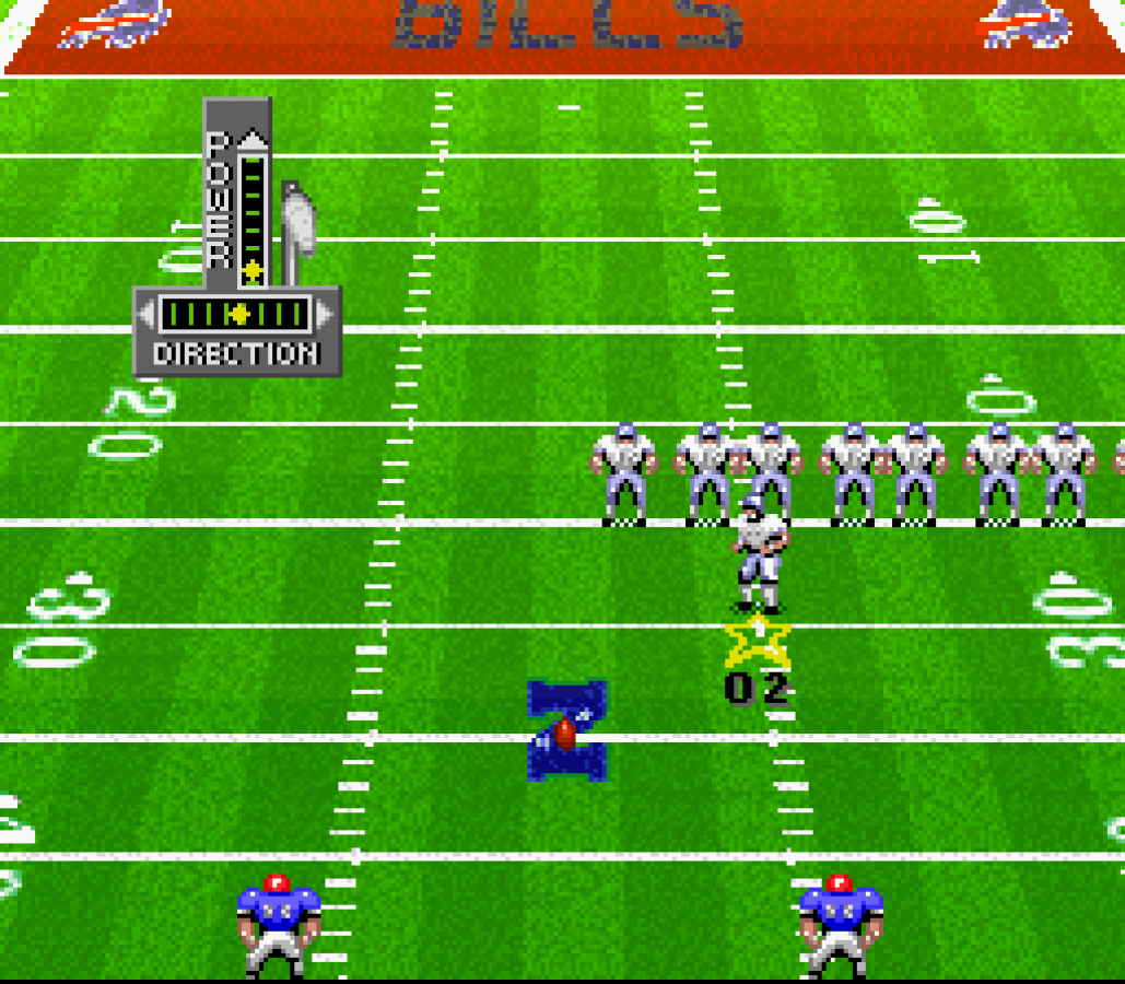 Madden NFL 94 gameplay image for Super Nintendo Entertainment System SNES retro video game