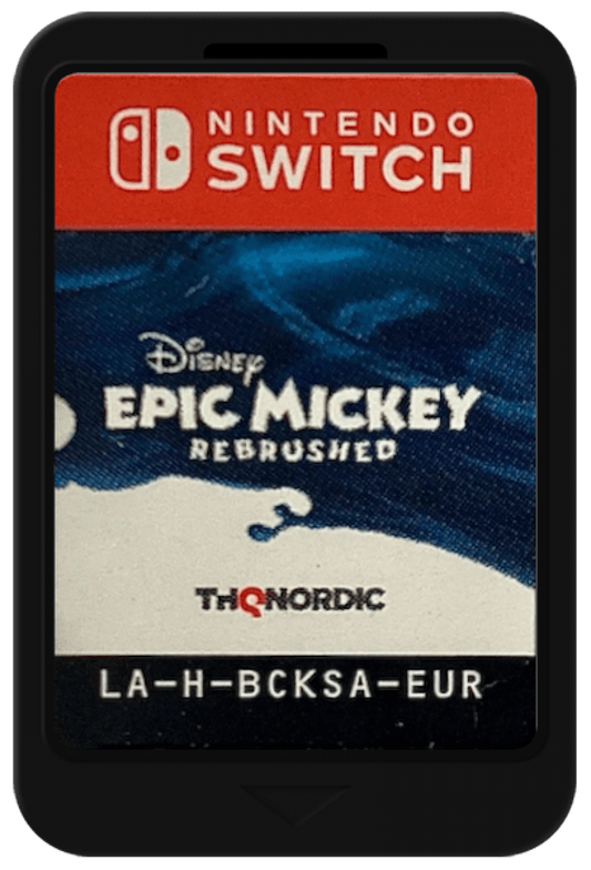 Epic Mickey: Rebrushed cartridge for Nintendo Switch (NS) video game