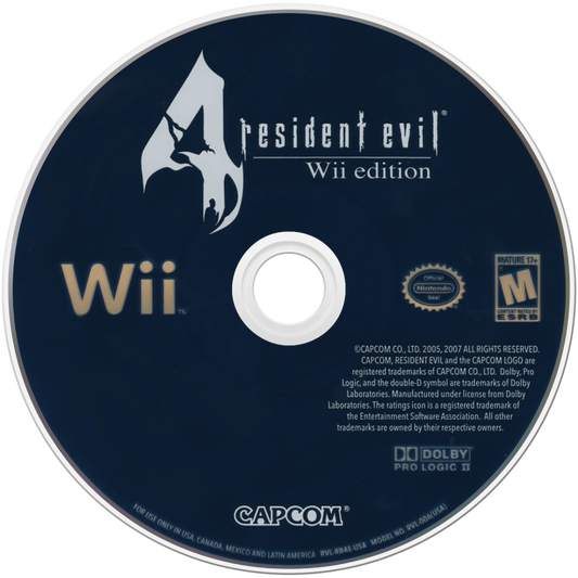 Resident Evil 4 Nintendo Wii for retro video game enthusiasts featuring survival horror gameplay over the shoulder action intense combat terrifying enemies immersive storyline motion controls resource management and collectible gaming appeal disc