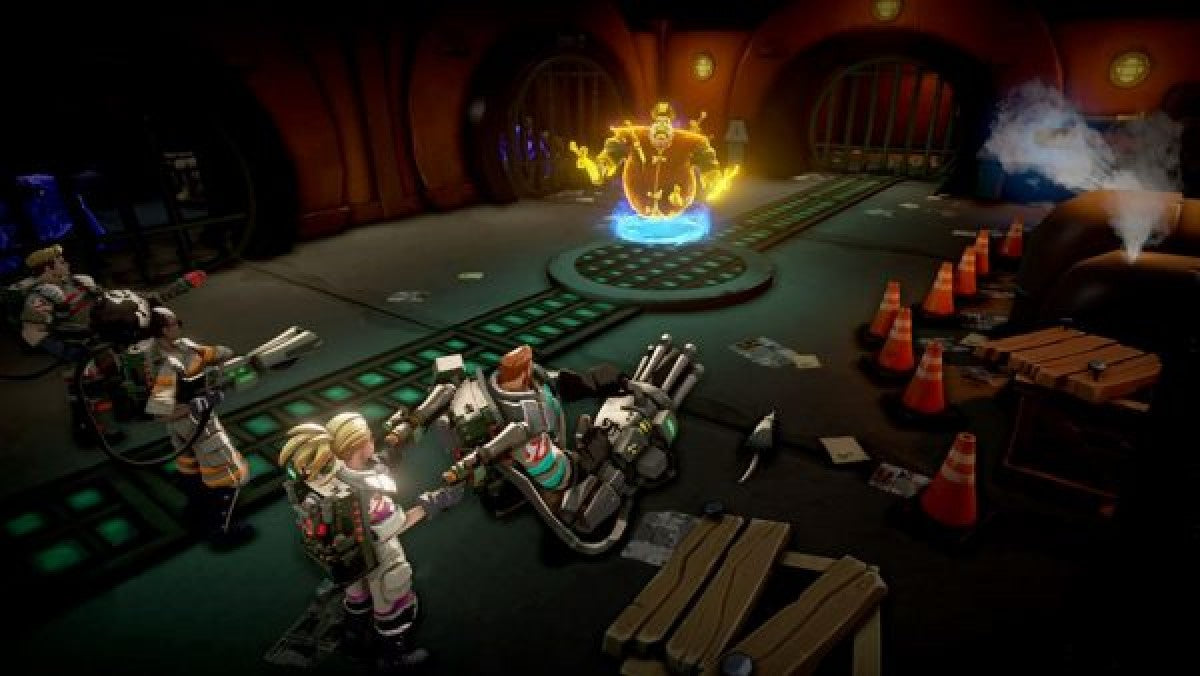 Ghostbusters Xbox One game featuring cooperative action gameplay and classic paranormal adventure based on the Ghostbusters franchise Gameplay image art