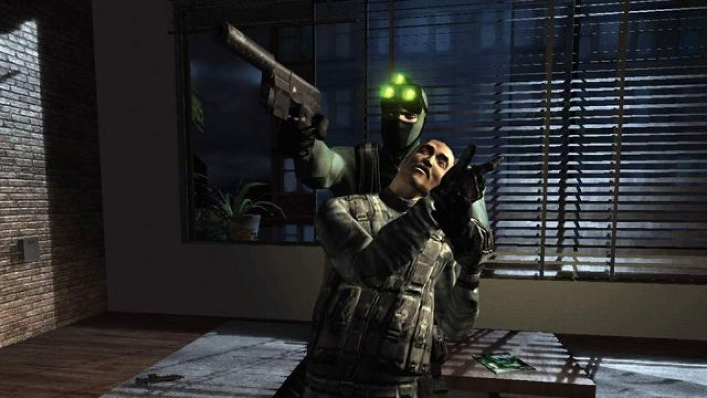 Tom Clancy's Splinter Cell: Chaos Theory – PlayStation 2 (PS2) video game gameplay, stealth action.