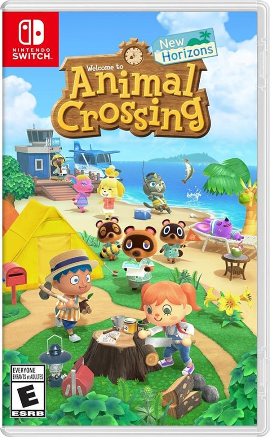 Animal Crossing New Horizons cover art for Nintendo Switch NS video game