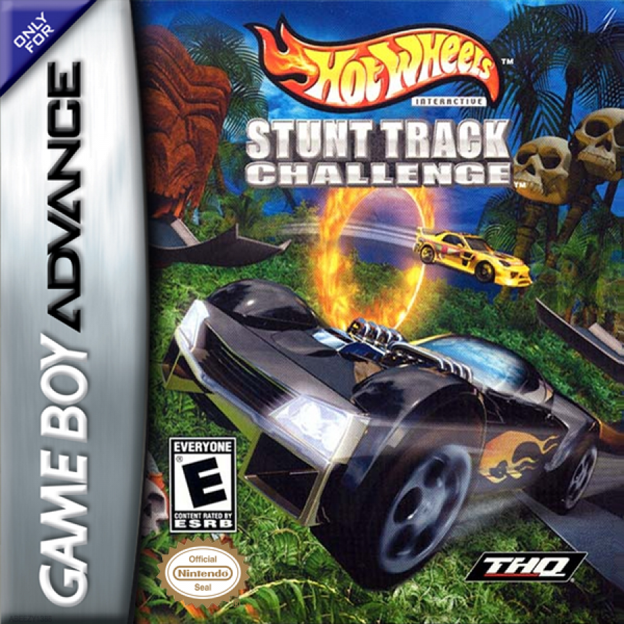 Hot Wheels: Stunt Track Challenge cover art for Game Boy Advance (GBA) video game