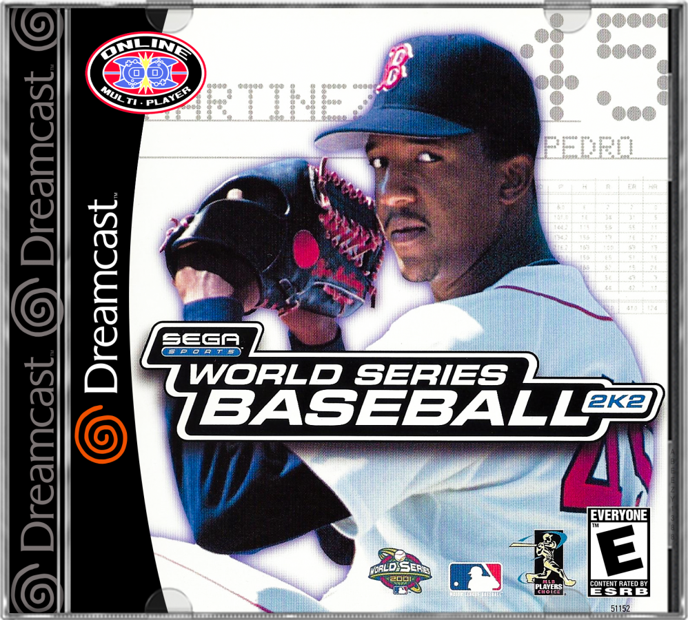 World Series Baseball 2K2 cover art for Sega Dreamcast (DC) video game