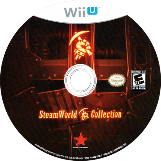 SteamWorld Collection disc cover art for Nintendo Wii U (WiiU) video game