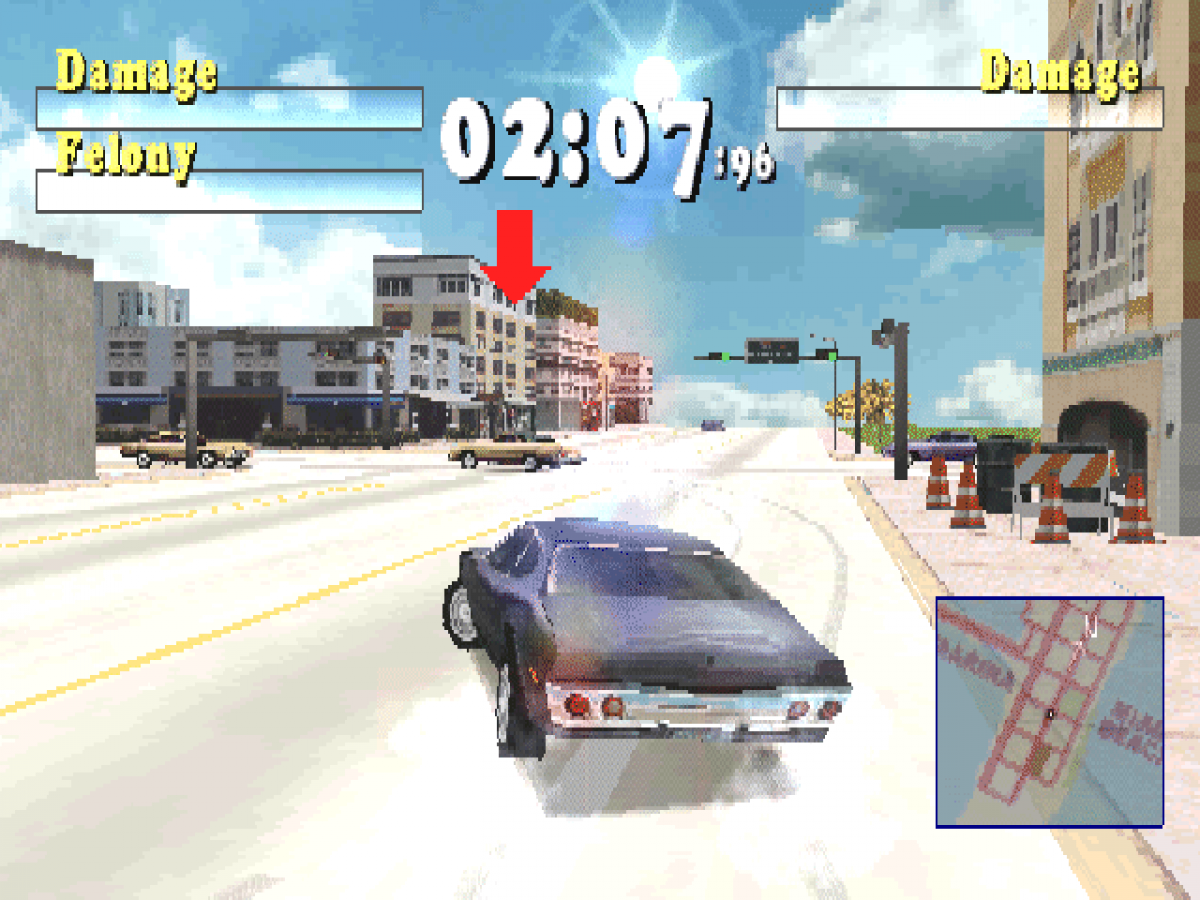 Driver: You are the Wheelman gameplay for PlayStation 1 (PS1) retro video game
