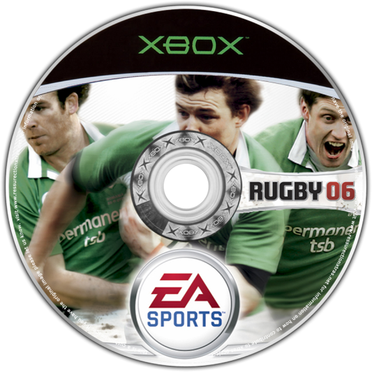 Rugby 2006 disc for Xbox (XBOX) video game