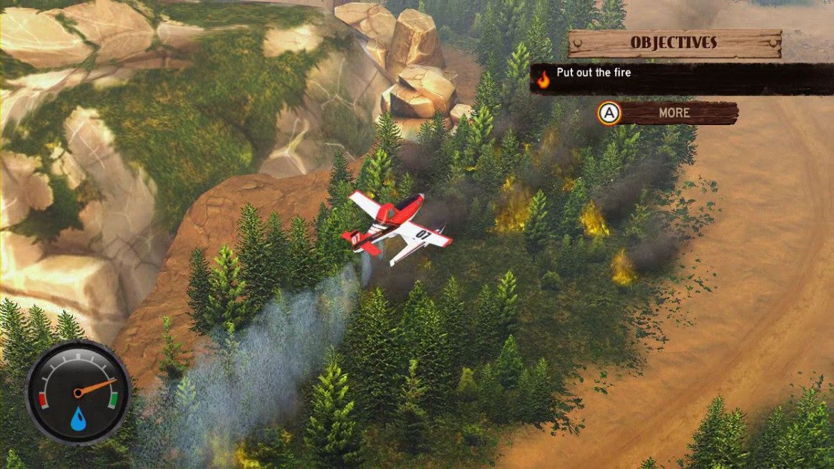 Planes: Fire & Rescue gameplay for Nintendo Wii U (WiiU) video game.