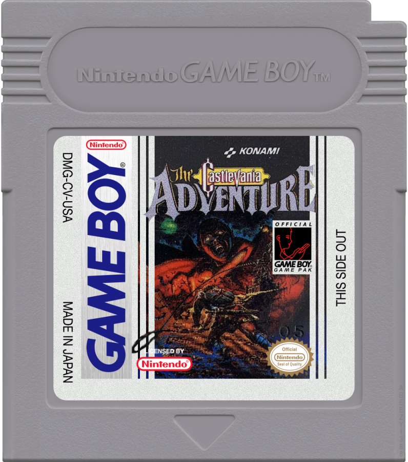 Castlevania Adventure cartridge for Nintendo Game Boy