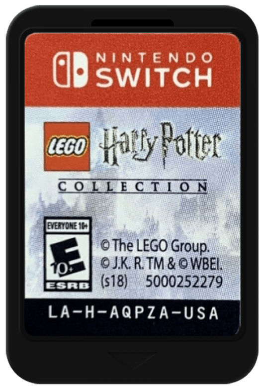 LEGO Harry Potter Collection cartridge for Nintendo Switch NS video game