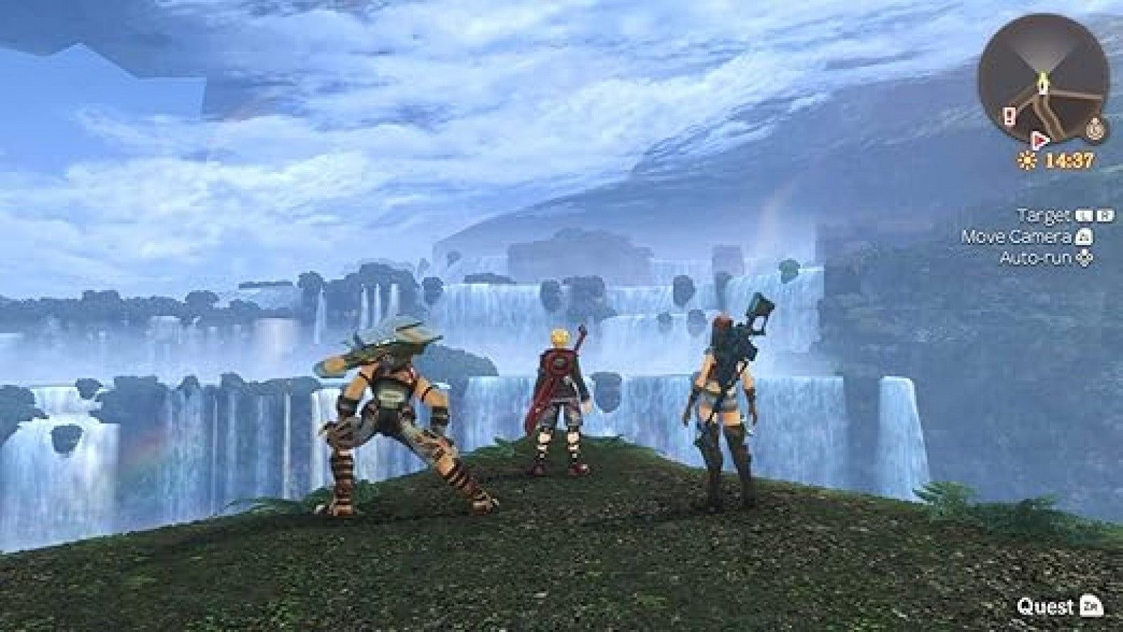 Xenoblade Chronicles Definitive Edition Work Set gameplay image for Nintendo Switch RPG game