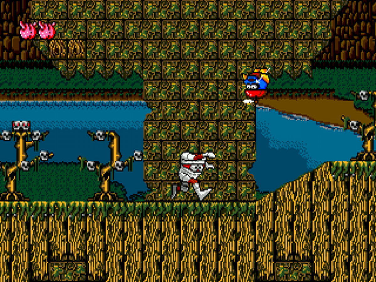 Decap Attack gameplay for Sega Genesis (GEN) video game