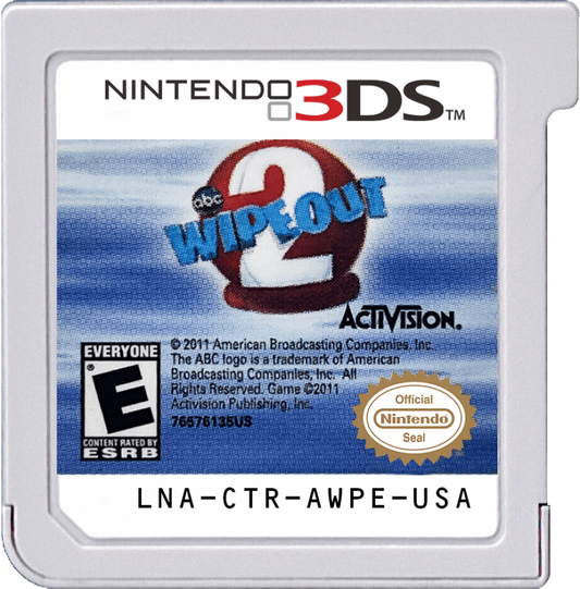 Wipeout 2 cartridge for Nintendo 3DS (3DS) party sports video game
