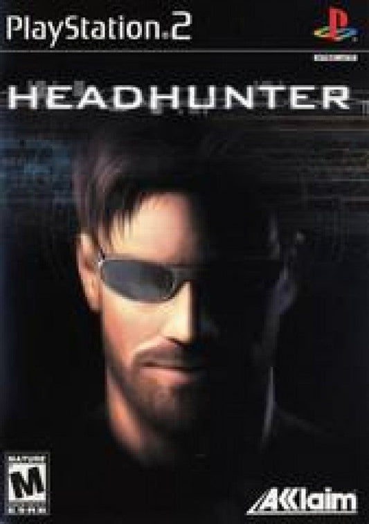Headhunter cover art for PlayStation 2 (PS2) video game