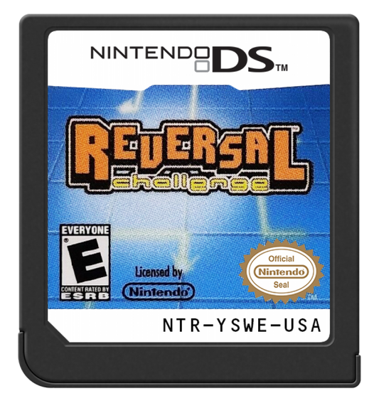 Reversal Challenge cartridge for Nintendo DS (DS) board game strategy video game
