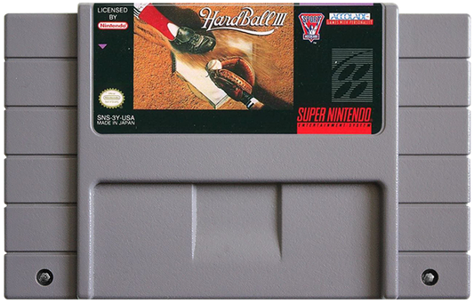 HardBall III cartridge for Super Nintendo Entertainment System SNES retro video game