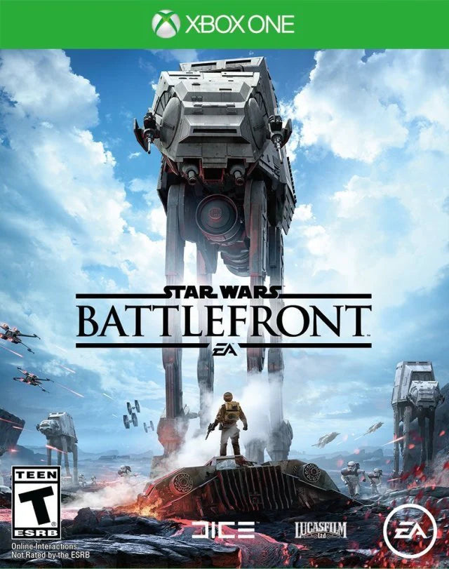 Star Wars Battlefront cover art for Xbox One (XONE) video game