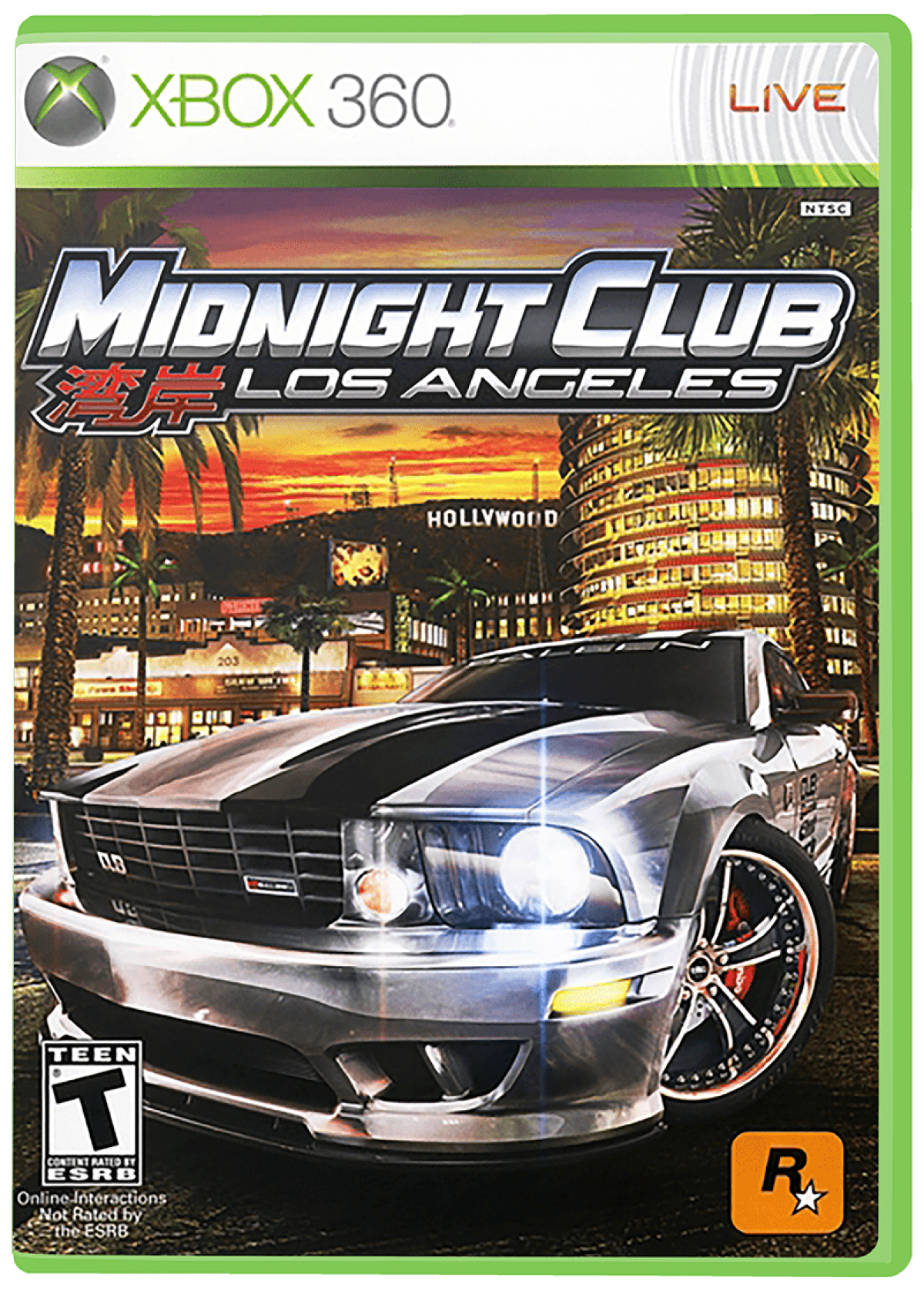 Midnight Club Los Angeles – Xbox 360 (X360) cover art