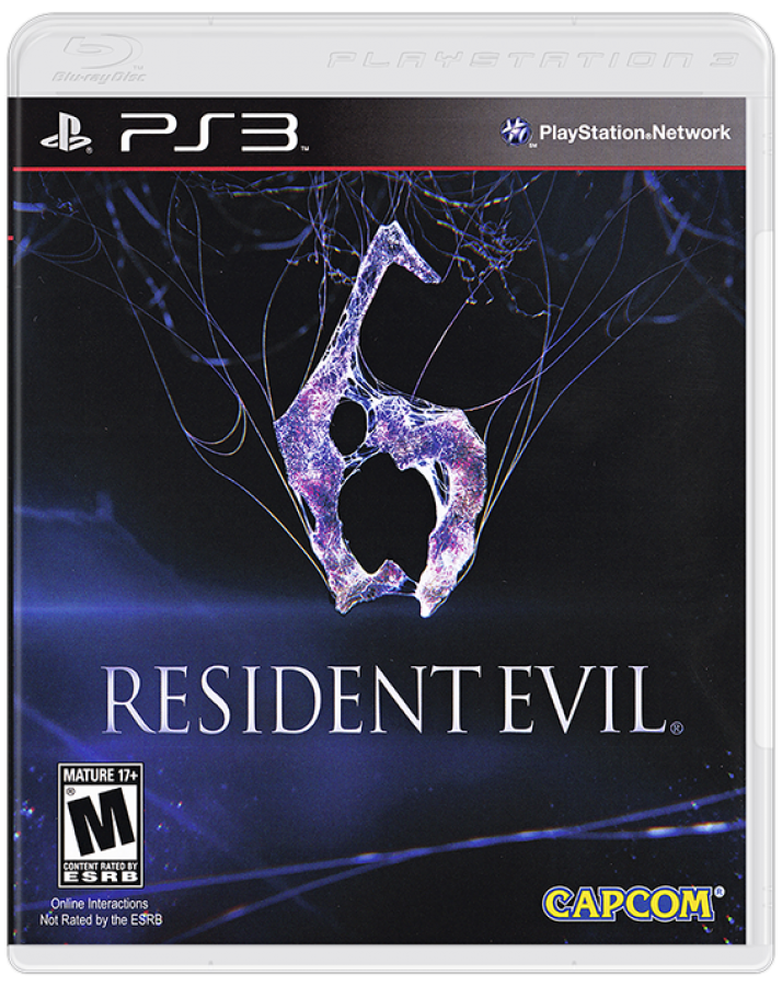 Resident Evil 6 cover art for PlayStation 3 (PS3) video game
