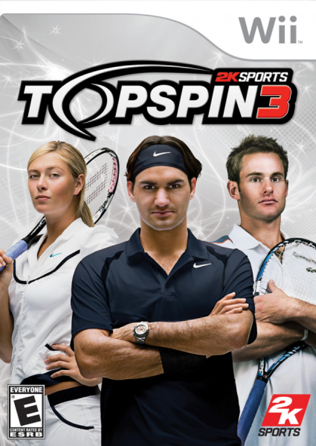 Top Spin 3 cover art for Nintendo Wii (Wii) video game