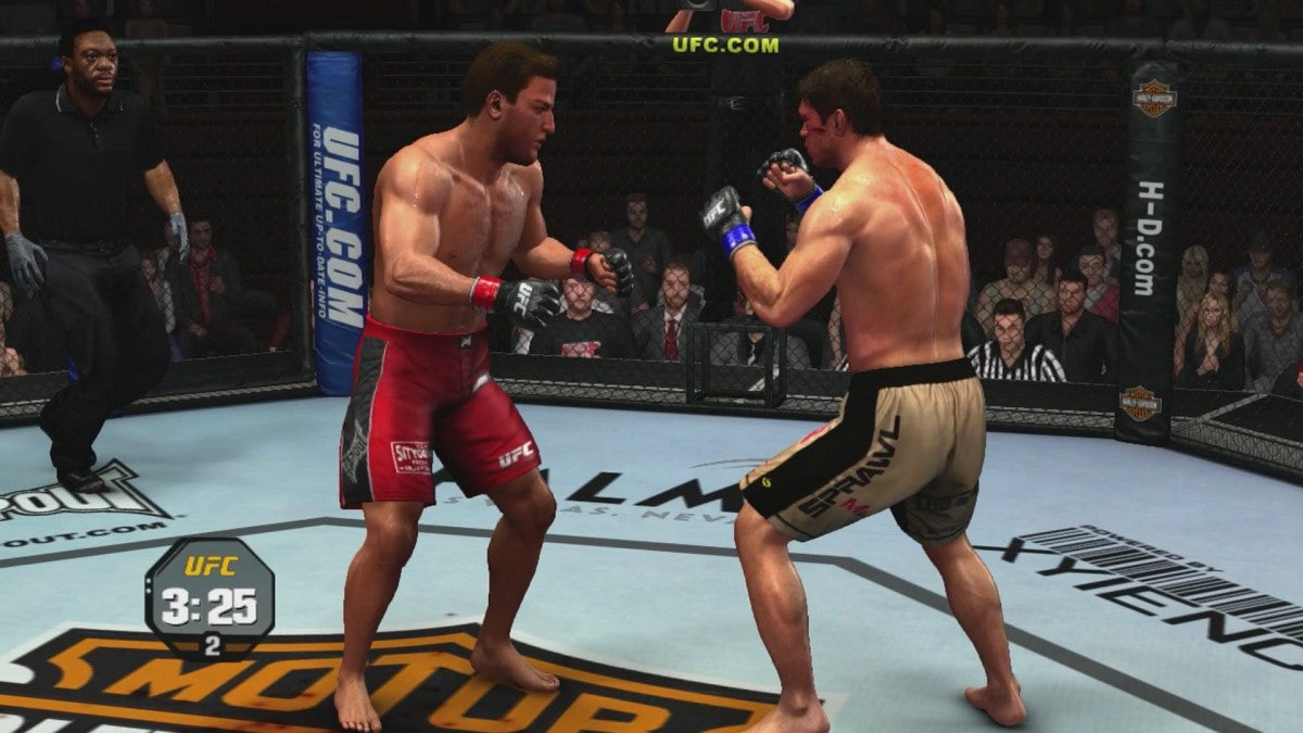 UFC 2009 Undisputed gameplay for Xbox 360 (X360) mixed martial arts fighting video game