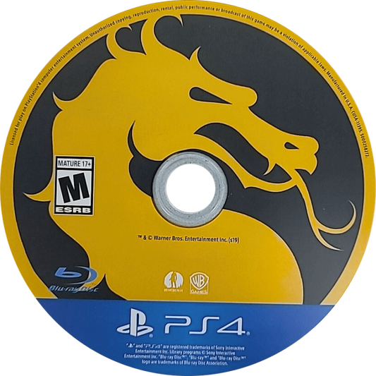 Mortal Kombat 11 – PlayStation 4 (PS4) video game disc, fighting game with brutal combat and iconic characters