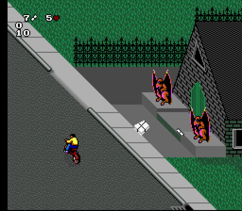 Paperboy 2 gameplay image for Super Nintendo Entertainment System SNES retro video game