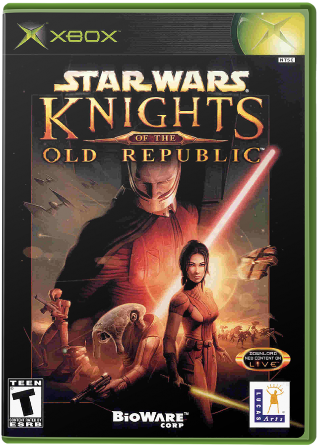 Star Wars: Knights of the Old Republic – Xbox (XBOX) cover art for video game for XBOX
