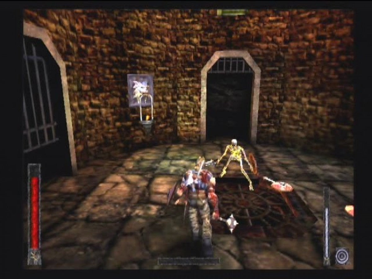 Rune VIking Warlord gameplay for Playstation 2 (PS2) action video game.