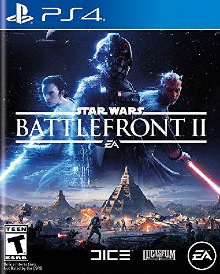Star Wars: Battlefront II cover art for PlayStation 4 (PS4) video game